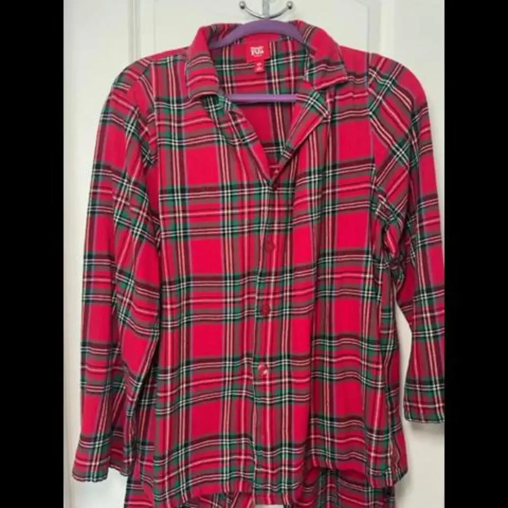Family PJs - Red Plaid‎ - Men's